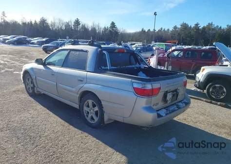 2003 Subaru Baja z USA, uszkodzony, nr VIN 4S4BT61C637100624